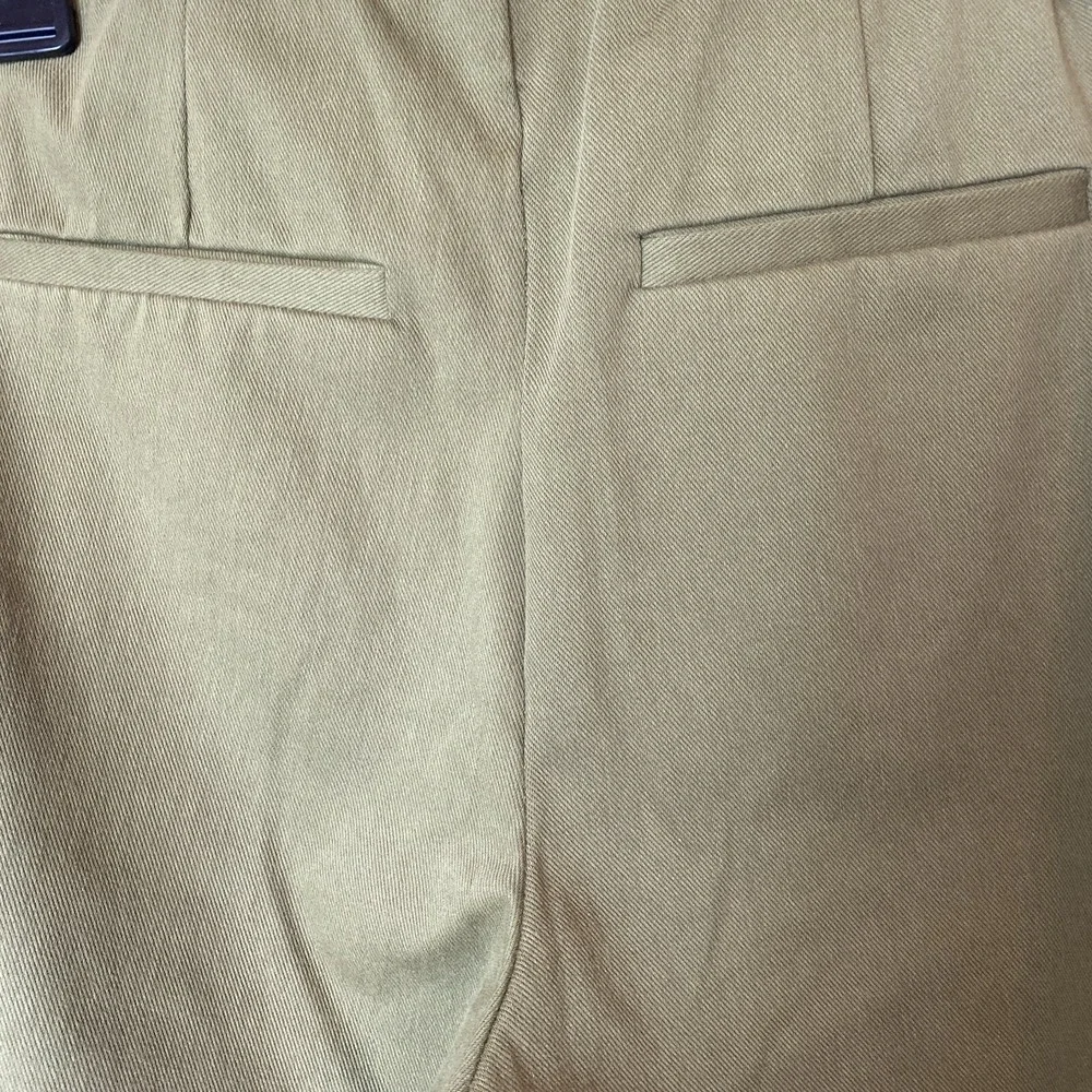 Crosby Womens Pants Size M Army Green Stretch Waist 28 X 25 SEE PIC FOR‎ FLAW